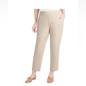 Hilary Radley Women's Crepe Pull On Pant- Size XXL (inseam 26”)